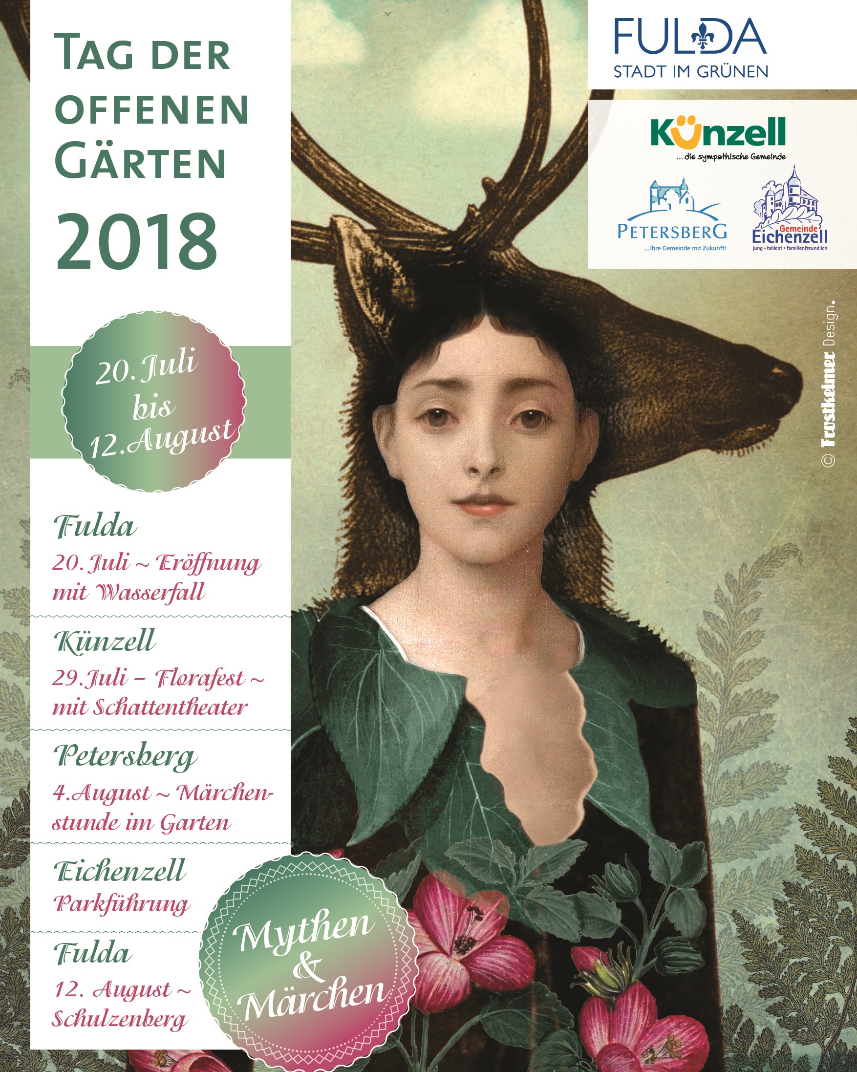 Stadt Fulda "Mythen und Märchen" Tag(e) der offenen Gärten 2018