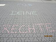 Laut für deine Rechte